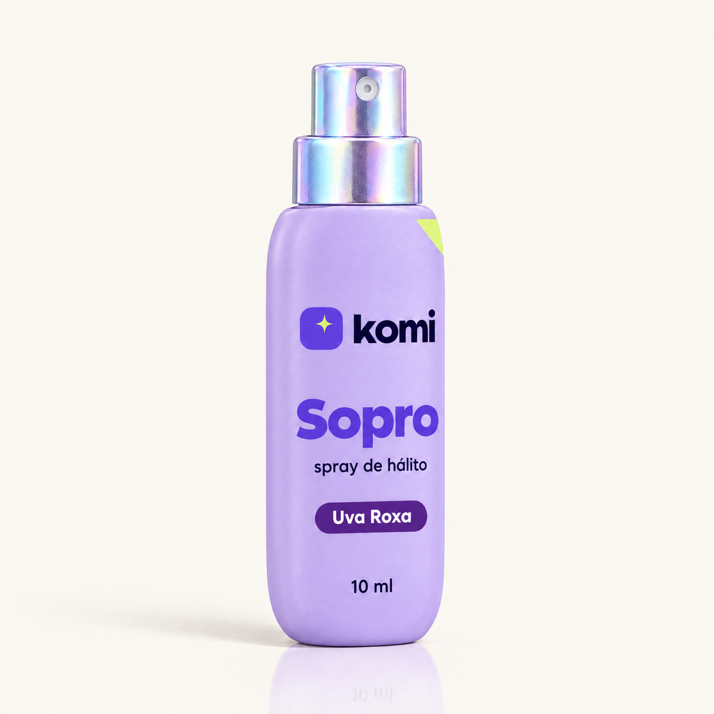 Sopro, spray de hálito Uva Roxa de 10 ml