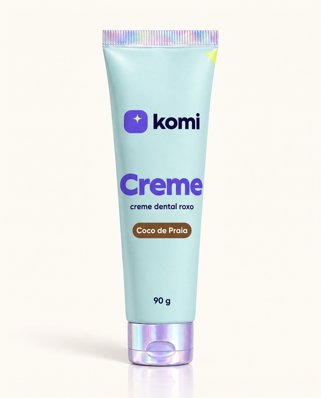 Creme Komi roxo Coco de Praia, 90 g