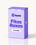 Caixa das Fitas Roxas Komi, lavanda com lateral violeta
